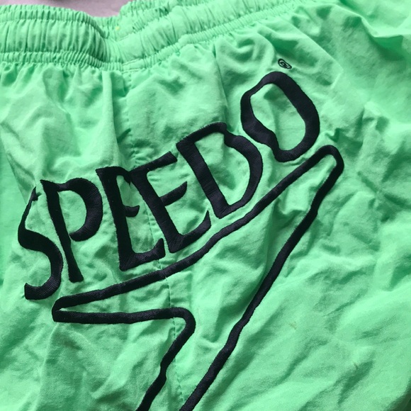 NWT Speedo SURF RUNNER Short Green Small - Picture 8 of 8